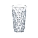 Sada 4 450 ml priehľadných pohárov Koziol
