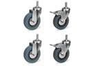 SADA POHYBU KOLIES KOLESÁ 4 ks 50 mm 140 kg