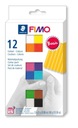 Fimo Soft 12x25g Základné farby