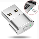 Simulátor pohybu myši myš juggler USB diaľkové ovládanie s 3 režimami Silver