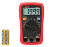 MULTIMETER PRÚDU TESTOVAČ NAPÄTIA LCD UT33A+