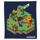 Minecraft fleecová deka: 100 cm x 140 cm (072495)