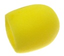 Špongia na mikrofón s veľkým vonkajším priemerom 65 mm žltá