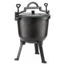 Smaltovaný LIATINOVÝ HRNEC POĽOVNÍCKY 4L KINGHOFF KH-2241