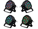 COLORFON LED DISCO STROBOSKOP REFLEKTOR 18 X 3W