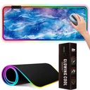 PODSVIETENÁ XXL LED PODLOŽKA PRE HERNÚ MYŠ