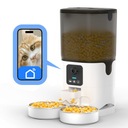 AUTOMATICKÝ DVOJITÝ DÁVKOVAČ KRÍVA PRE MAČKY 7L S KAMERA HD1080P Wi-Fi