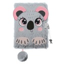 DENNÍK SO ZÁMKOM 3D A5 96K SLADKÁ KOALA