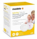 Medela 0376 JEDNORÁZOVÉ LAKTAČNÉ VLOŽKY S GÉLINGOM 60 KS