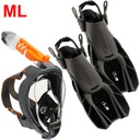 OCEAN REEF FULL FACE MASK ARIA QR+ DUO FINS