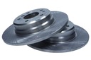 2x BRZDOVÝ KOTÚČ zadný BMW 7 E38, 8 E31 324mm