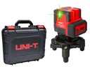 UNI-T LM585LD krížový čiarový laser ZELENÝ 360° 30m