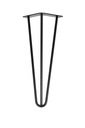 Nohy vlásenky Kovová noha stola 48cm, 3 tyče