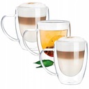 Termálne poháre na LATTE CAPPUCCINO 350ml 3ks
