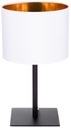 Moderná stolová nočná lampa, tienidlo, 4 farby