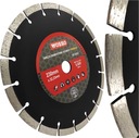DIAMANTOVÝ DISK BETÓNOVÁ KOCKA TEHLA SEGMENT 230MM