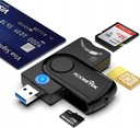 ČÍTAČKA BLÍZKOVÝCH KARIET USB SIM SD TF SMART CARD