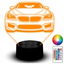 LED NOČNÁ LAMPA BMW M6 F13 MPOWER AUTO NÁZOV AUTA PRE FANÚŠIKU PRIATEĽA MANŽELA