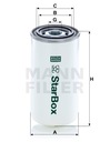 Olejový filter MANN-FILTER LB 950/20