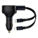 Nabíjačka do auta 2v1 USB-C + iPhone Lightning
