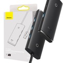 Hub adaptér Adaptér 4v1 Baseus Lite Series USB na 4x USB 3.0 25 cm