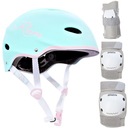 RAVEN Set Helma F511 Mint/Pink S + chrániče S