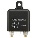 Čierny 4 Terminál 12V 120A 120 Amp Heavy Duty Split