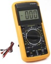 PROFESIONÁLNA SÚPRAVA MULTIMETER DIGITÁLNY MERAČ PRÚDU HQ KÁBLE