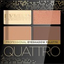 Eveline Quattro Eyeshadow Palette Paletka očných tieňov č.1