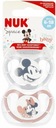 NUK Silikónový cumlík 6-18m Disney Mickey Minnie Mouse 2 ks.