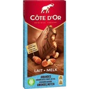 Côte d'Or mliečne karamelizované mandle so soľou