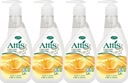 Attis Gold Drop tekuté mydlo s dávkovačom mlieko & med 400 ml x 4 ks