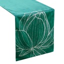 Stôl v odtieňoch zelenej 180 x 35 cm