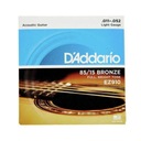 D'Addario EZ910 – 85/15 bronzové struny pre akustickú gitaru