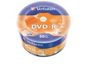 DVD-R Verbatim 4,7 GB X16 Matt Silver Wrap (50