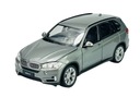 WELLY BMW X5 F15 STRIEBORNÁ 1:24 KOVOVÝ NOVÝ MODEL