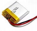 Nabíjateľná batéria Li-Poly 400mAh 3,7V 582728