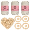 Makrama súprava Cotton String 33 Elements