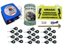 Sada elektrických pastierov pre divé vydry a dobytok