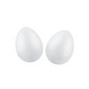 Polystyrénové vajíčka, veľkonočné vajíčka, vajíčka, DIY vajíčka, 2 ks 10cm