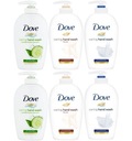 Dove Tekuté mydlo s pumpičkou Set 6 x 250 ml