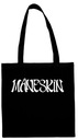 Bavlnená nákupná taška Maneskin, čierna
