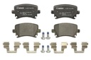 Brzdové platničky BOSCH 0 986 494 595
