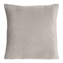 Obliečka na vankúš 45x45 Dekoratívna Velour Sofia Béžová