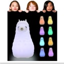SILIKÓNOVÁ NOČNÁ LAMPA - LAMA, VEL. M, S DIAĽKOVÝM OVLÁDANÍM