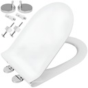 WC SEDADLO UNIVERSAL SLIM S POMALU ZAVÍRANÍM pre CERSANIT ROCA KOŁO