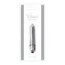 Vibrátor-VIBRATORE BULLET CLASSICS SILVER