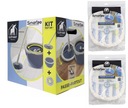 ELEPHANT plochý odstreďovací mop Smarteo set, náhradný