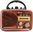 Rádio RETRO Rádio do kuchyne Rádio na pozemok, sieťové a akumulátorové, FM BLUETOTH