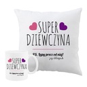 SUPER DIEVČENSKÁ SÚPRAVA Vankúš + HRNČEK
